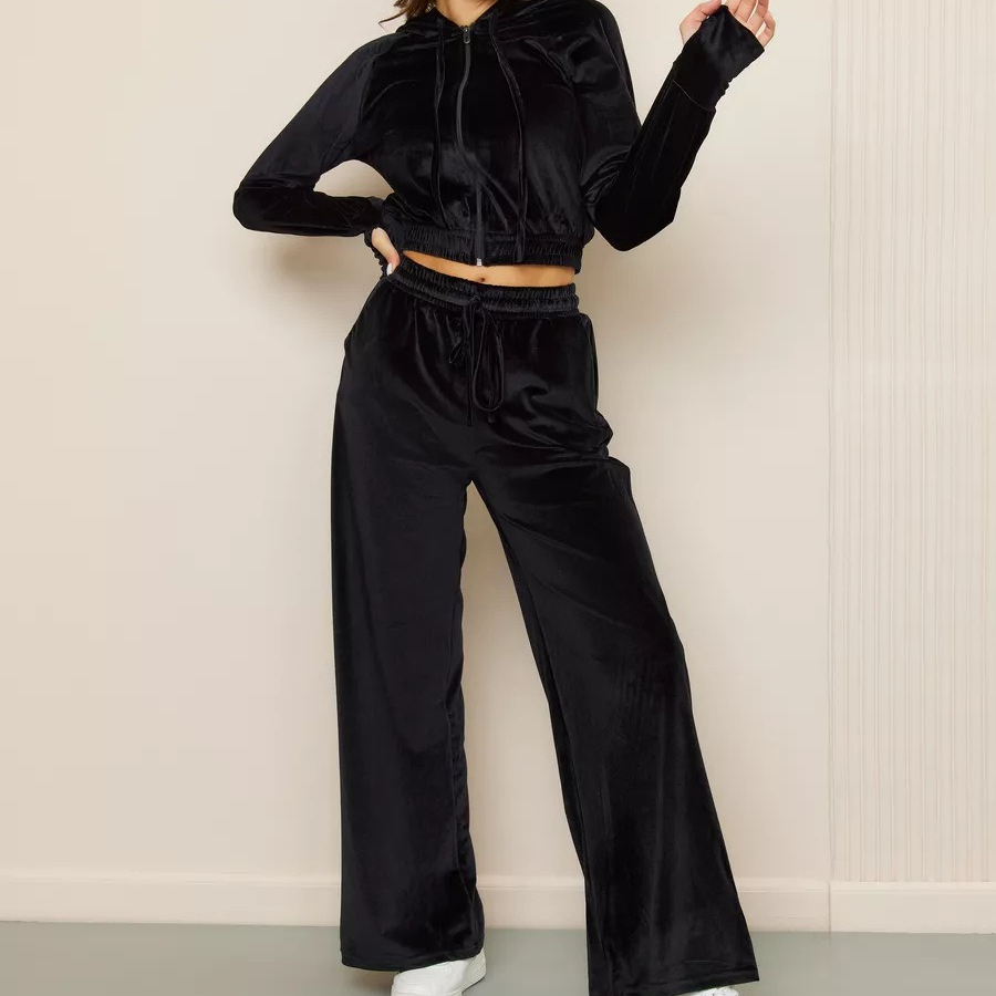 Short Linen Drawstring - طقم نسائي من قطعتين، طقم متناسق