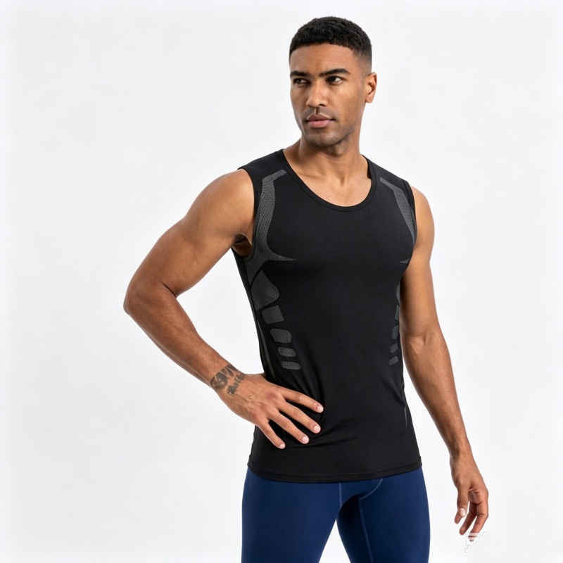 Tank Top Muscle - قميص رجالي جديد بدون أكمام للتمارين