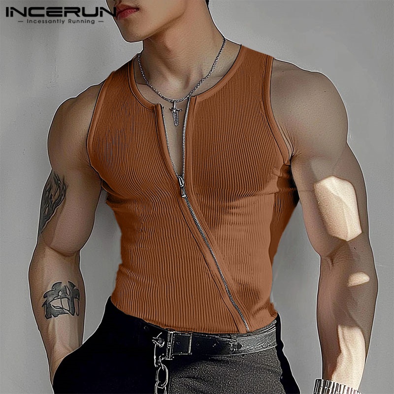 INCERUN الرجال تانك القمم بلون - مراجعة Tank Top Muscle وسعره