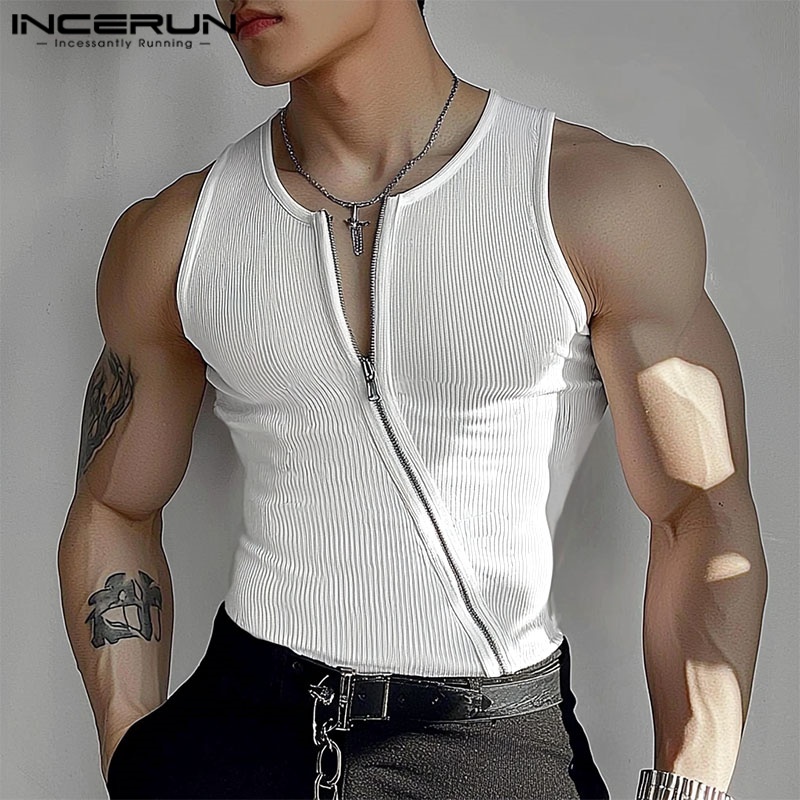 INCERUN الرجال تانك القمم بلون - مراجعة Tank Top Muscle وسعره