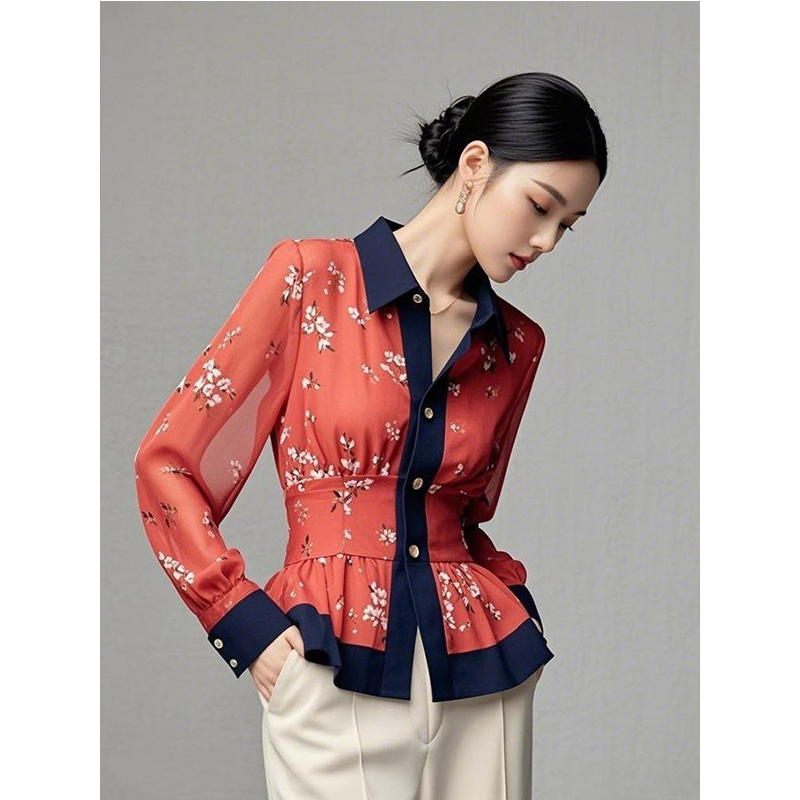 2025 ربيع الخريف جديد مزاجه بل - مراجعة Shirt Camp Collar وسعره
