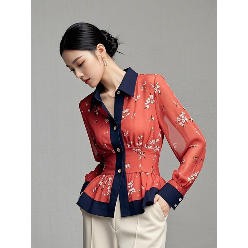 2025 ربيع الخريف جديد مزاجه بل - مراجعة Shirt Camp Collar وسعره