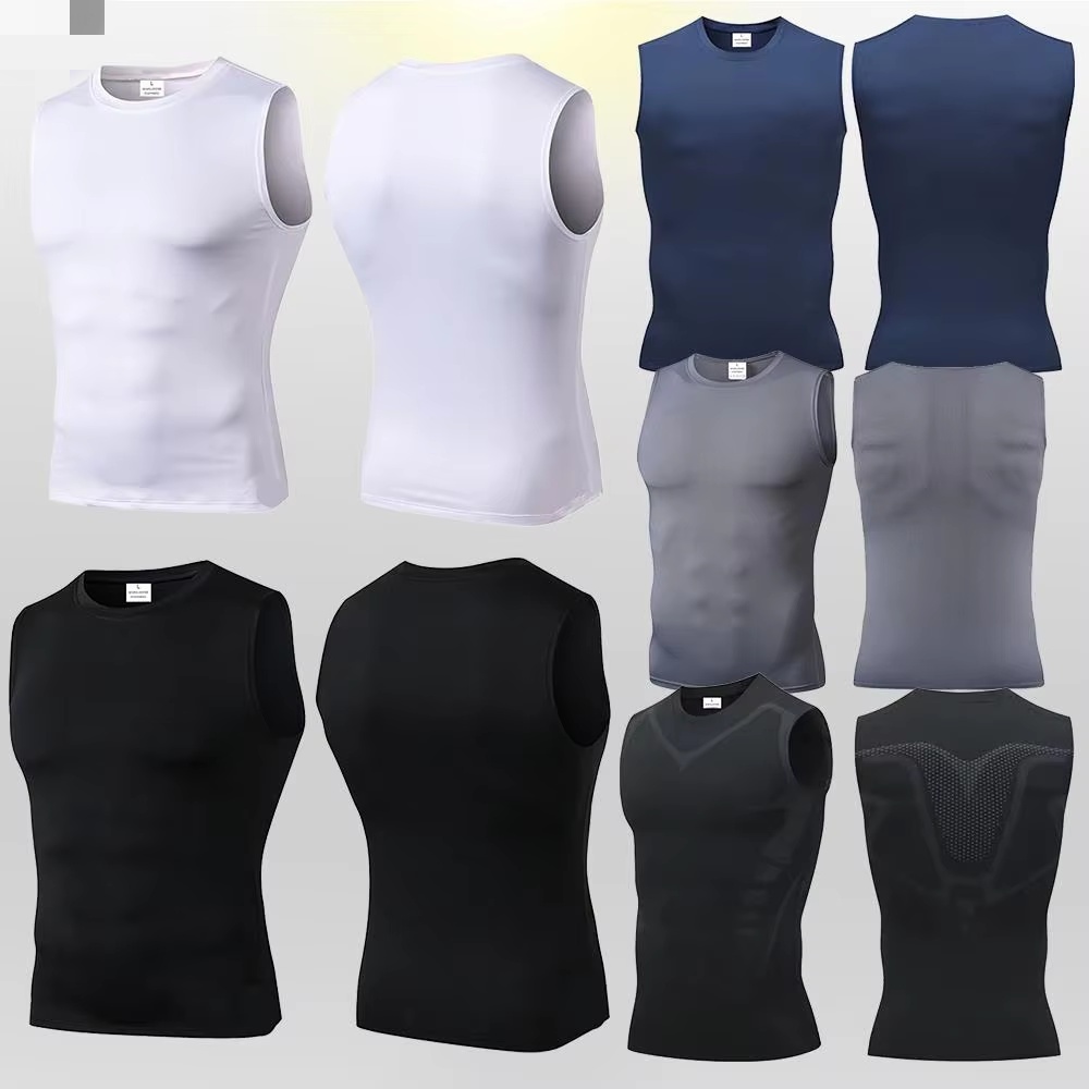قميص رجالي جديد بدون أكمام للت - مراجعة Tank Top Muscle وسعره